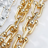 Chunky Thick Chain Choker Necklace Steampunk Acrylic Resin Party Jewelry Collar