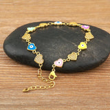 Nidin Zircon Chain Bracelet Adjustable Jewelry For Women