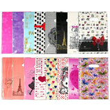 Plastic Handle Bag 50pcs 15*20cm for Jewelry Party Favor Candy Cookie Packaging