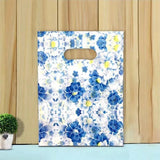 Plastic Handle Bag 50pcs 15*20cm for Jewelry Party Favor Candy Cookie Packaging