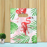 Plastic Handle Bag 50pcs 15*20cm for Jewelry Party Favor Candy Cookie Packaging