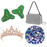 Glitter Rhinestones for Nails Dress Charms