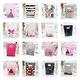 Plastic Bag With Handle 15x20cm Christmas Wedding Gift