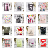 Plastic Bag With Handle 15x20cm Christmas Wedding Gift
