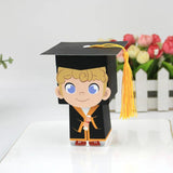 6Pcs Doctor Hat Cap Candy Box Graduation Party Favors
