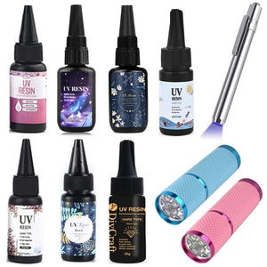 UV Resin Glue 20/25g Hard Quick Dry Epoxy Jewelry