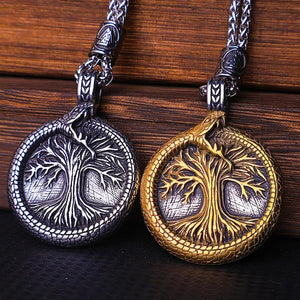 Nordic Yggdrasil Tree of Life Pendant Necklace
