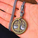 Nordic Yggdrasil Tree of Life Pendant Necklace