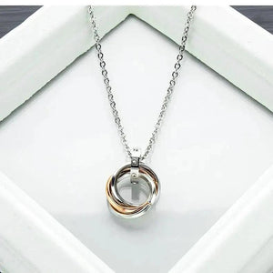 JIALY Stainless Steel Women Pendant Necklace Punk Chain