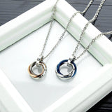 JIALY Stainless Steel Women Pendant Necklace Punk Chain
