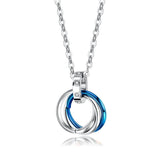 JIALY Stainless Steel Women Pendant Necklace Punk Chain