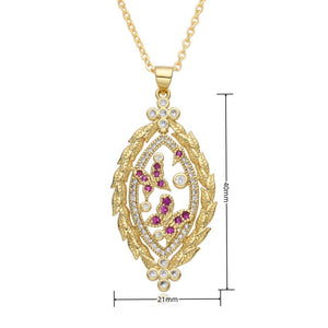 Y2k Horse Animal Charms CZ Butterfly Pony Eye Necklace Women Choker P