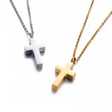 Cremation Cross Necklace for Ashes Stainless Steel Cross Urn Pendant