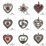 QIDEIHUA Wine Red Pendant Necklace Oktoberfest Party Female Statement Jewelry