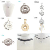 12mm Snap Button Pendants DIY Jewelry No chain