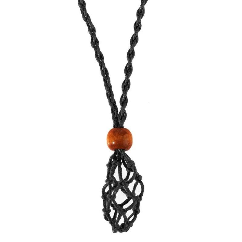 Necklace Cord Stone Holder Replacement Net Bag Adjustable Length