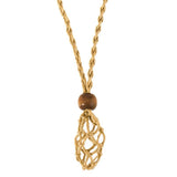 Necklace Cord Stone Holder Replacement Net Bag Adjustable Length