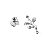 Stainless Steel Rose Pendant Necklace Ashes Holder