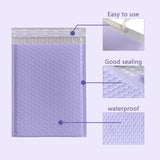 10Pcs Self-Seal Bubble Packaging Colorful Envelopes
