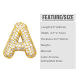 Crystal Letter Pendant Necklace Jewelry Making Component