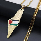 Stainless Steel Pendant Chain Necklace Men Women Jewelry