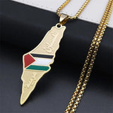 Stainless Steel Pendant Chain Necklace Men Women Jewelry