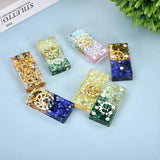 2pcs/Set Domino Silicone Molds Epoxy Resin Crafts Charms DIY Jewelry