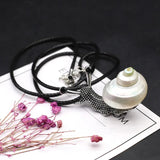Vintage Snail Pendant Natural Shell Conch DIY Jewelry