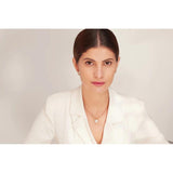 Moon Shell Collar Necklace Stainless Steel Chain Statement