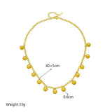 316L Stainless Steel Heart Roman Numerals Pendant Necklace For Women