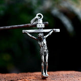 Stainless Steel Jesus Cross Pendant High Jewelry