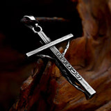 Stainless Steel Jesus Cross Pendant High Jewelry