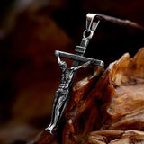 Stainless Steel Jesus Cross Pendant High Jewelry