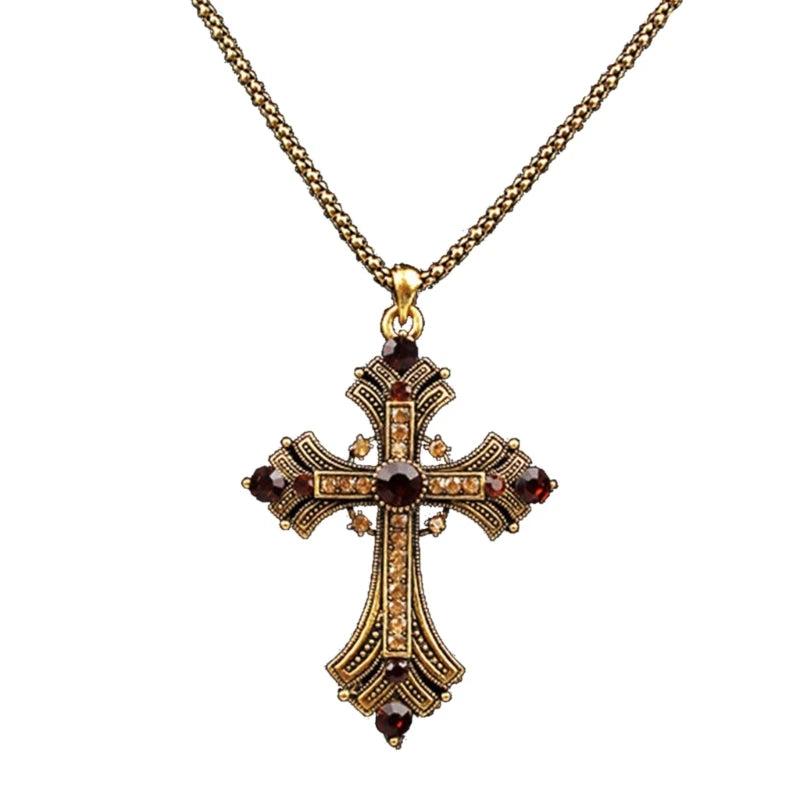 Vintage Pendant Necklace Goth Choker Grunge Chain Gothic Jewelry