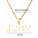 Berbers Jewelry Stainless Steel Necklaces for Women