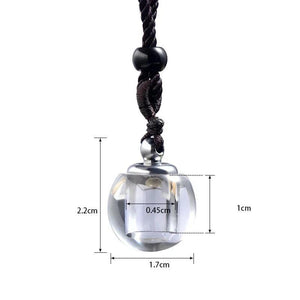 Hollow Bottle Necklace for Ashes or Perfume