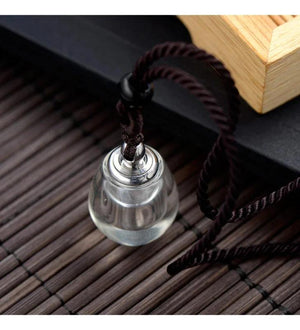 Hollow Bottle Necklace for Ashes or Perfume