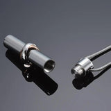 Stainless Steel Love Cylinder Pendant Urn Necklace for Ashes