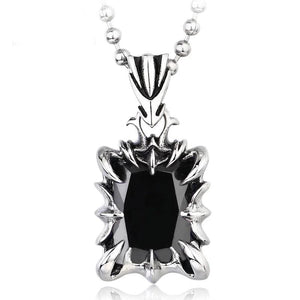 316L Stainless Steel Red Pendant Necklace Unique Jewelry