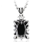 316L Stainless Steel Red Pendant Necklace Unique Jewelry