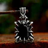 316L Stainless Steel Red Pendant Necklace Unique Jewelry