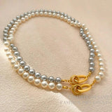 Simulated Pearl Necklace For Women Simply Accessories