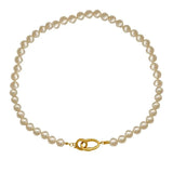 Simulated Pearl Necklace For Women Simply Accessories