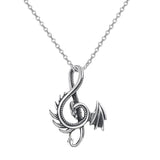 Dragon Pendant Necklace Women Choker Jewelry Birthday
