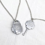 Anime Hinamori Amu Cosplay Dumpty Key Humpty Lock Pendant Metal Necklace