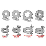6pcs Stainless Steel Circle Ring Hollow Earring Making Supplies
