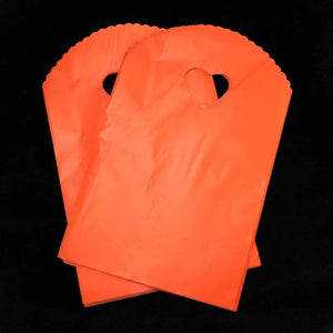 Orange Plastic Bag 50pcs/lot Jewelry Charms Boutique Packaging Gift Bag