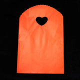 Orange Plastic Bag 50pcs/lot Jewelry Charms Boutique Packaging Gift Bag