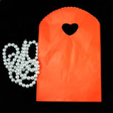 Orange Plastic Bag 50pcs/lot Jewelry Charms Boutique Packaging Gift Bag