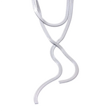 Waterproof Snake Chain Long Necklace Stainless Steel Tarnish Neck Jewelry